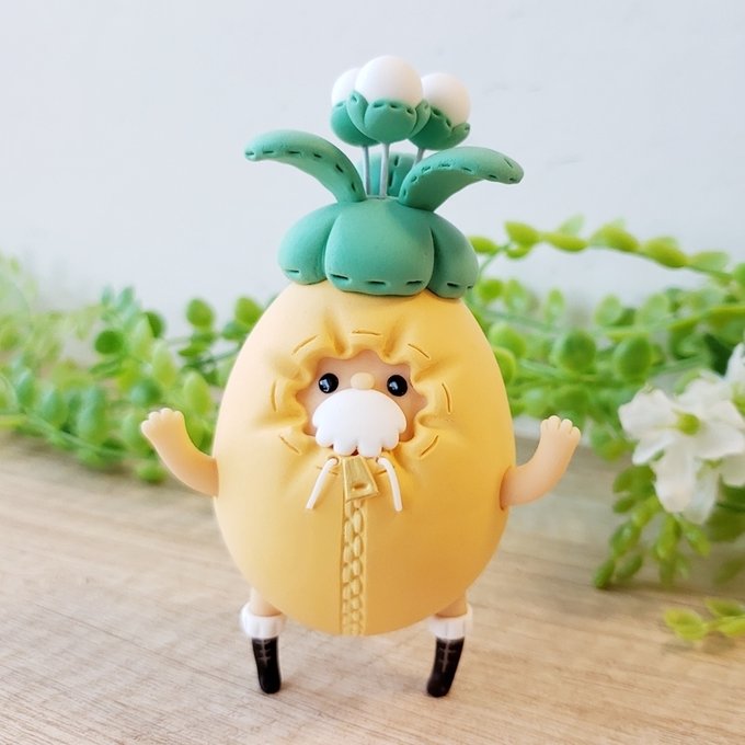 ノームさんの魔法農園 飼育員ノームさん ハンドメイド
