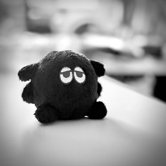 クロもるちゃん（もるぬいぐるみ黒ver.）小